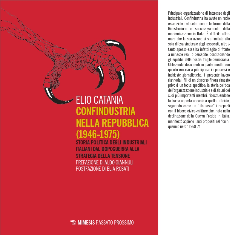 7/10 con <a href="/MimesisEdizioni/">Mimesis Edizioni</a> esce questa opera prima (e mezza): una storia di #Confindustria nel primo trentennio repubblicano, con domande sul passato prossimo che nascono però dal tempo presente.
- Non posso non taggare <a href="/confundustria/">Confindustria 💵 ᵖᵃʳᵒᵈʸ</a> -