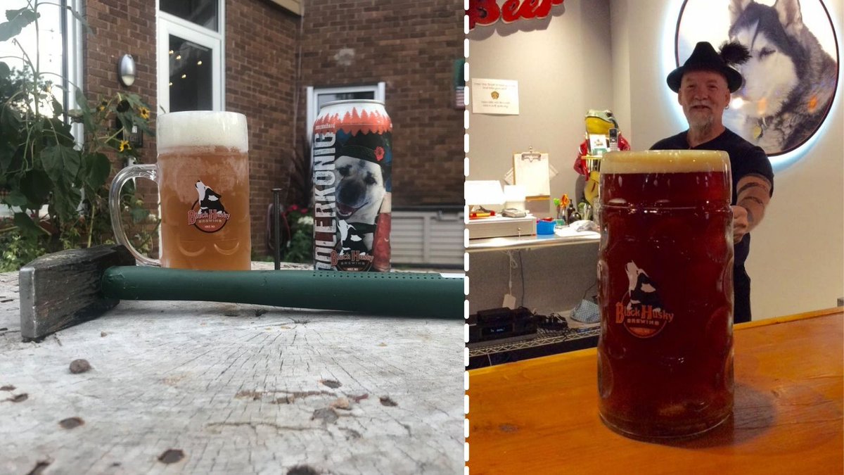 BlackHuskyBrews's tweet photo. You've been asking, and it's finally here! Jodlerkönig Oktoberfest will be on tap and in cans TODAY! https://t.co/PHxSAAJh1n