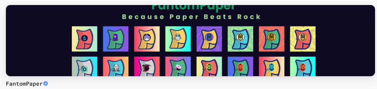 paint_swap's tweet image. @FantomPaper has been added as featured collection on the PaintSwap Marketplace, get them before they blow off the shelves! $BRUSH