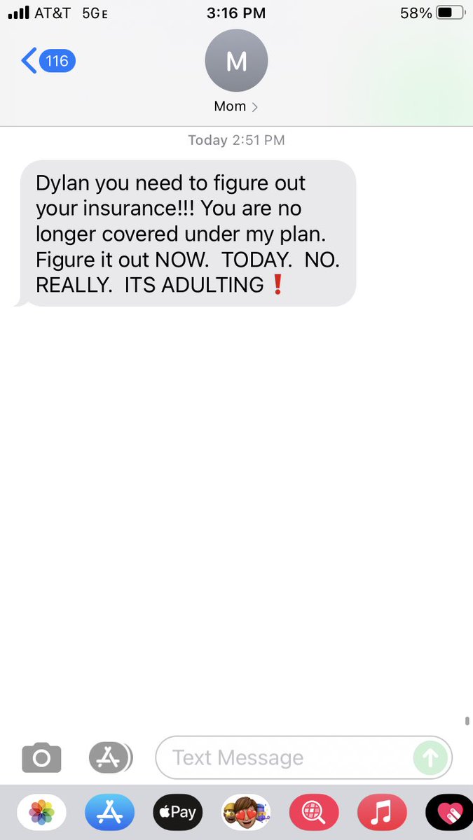 DylanAdler6's tweet image. Woke up to this text from my Asian mom