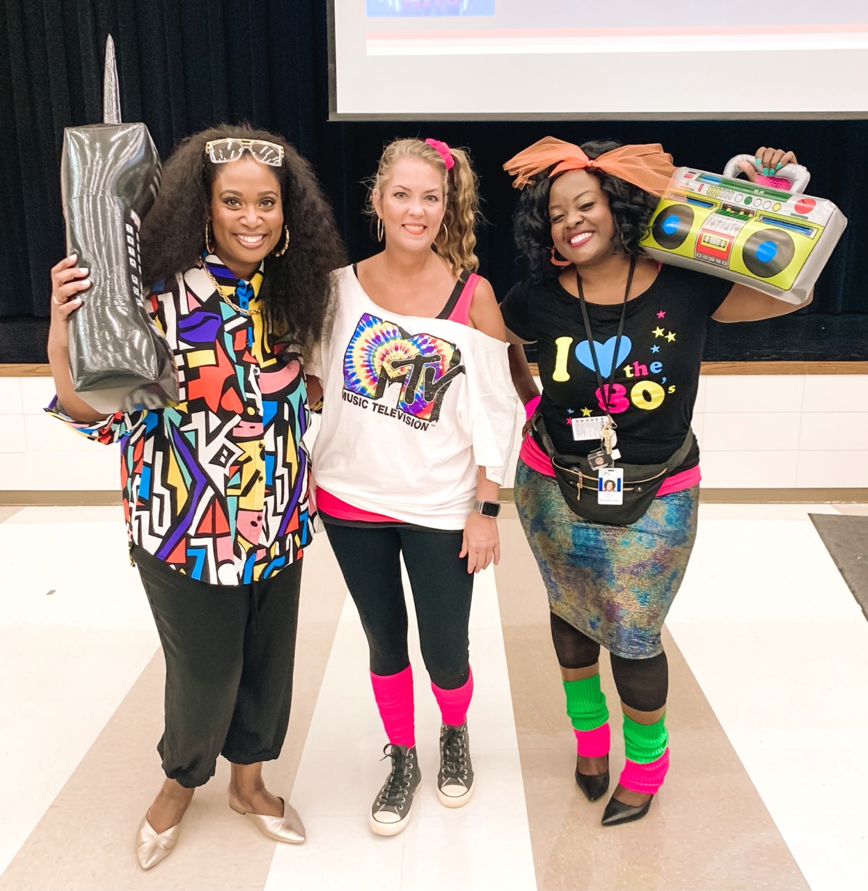 Colivian Greene on X: Staff PD @LawlerMS_FISD with an 80s theme! Fully  committed! Happy Friday! #WeAreLegends #BeLEGENDARY   / X