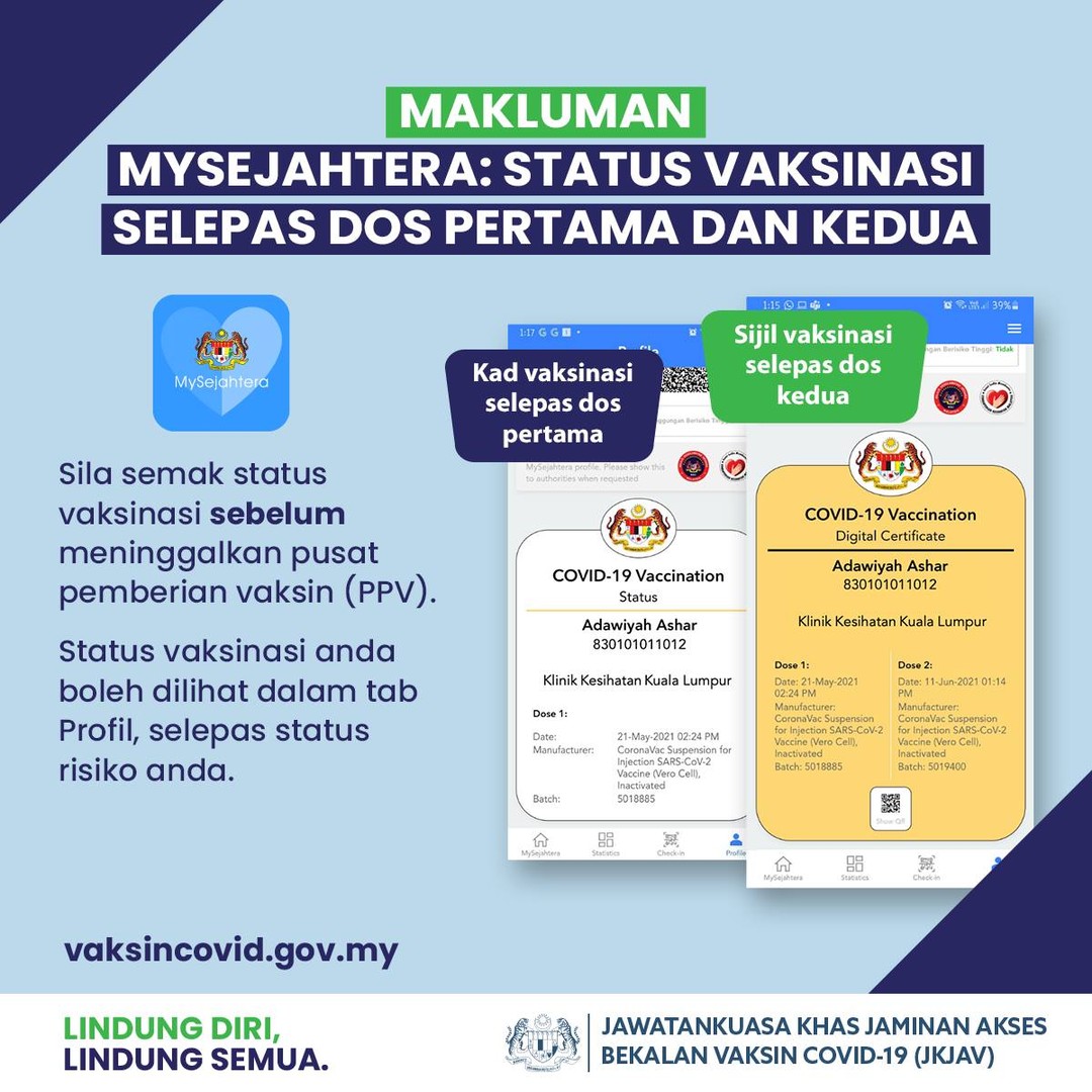 Certificate vaksin digital Staff Faked