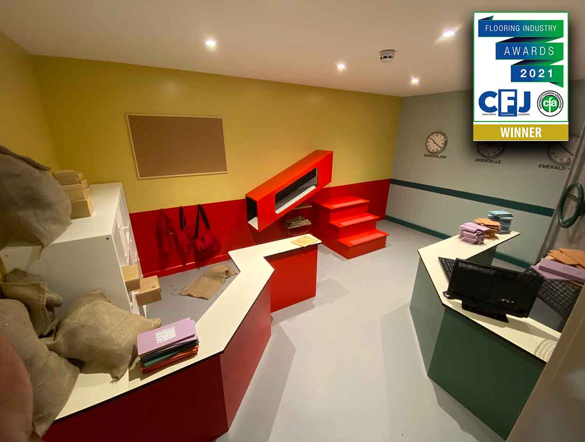 CFJMagazine's tweet image. The best use of flooring in visitor attractions goes to Flooring Matters SW, @AltroFlooring , @HeckmondwikeFB , @Polyflorltd and @FBallUK
Congratulations! 🏆😊🍾🎉
#CFJCFAAWARDS2021 #flooring #flooingindustryawards #winner