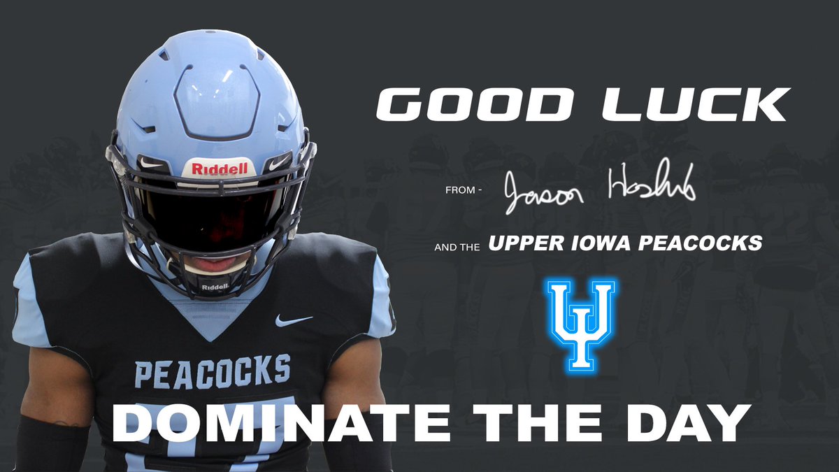 Thanks <a href="/Upper_Iowa_FB/">Upper Iowa Football</a> for the love‼️