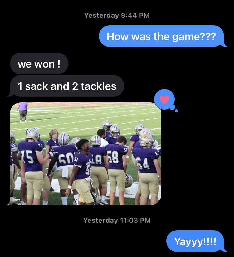 MzChaney_atbest's tweet photo. Let’s go!!! My #55! My fourth heartbeat!!! ❤️ #GoCanes #ifyouloveitsayCANES 💛💜🏈 #TreTaylor @CHSHurricaneFB https://t.co/YckFxpBc06