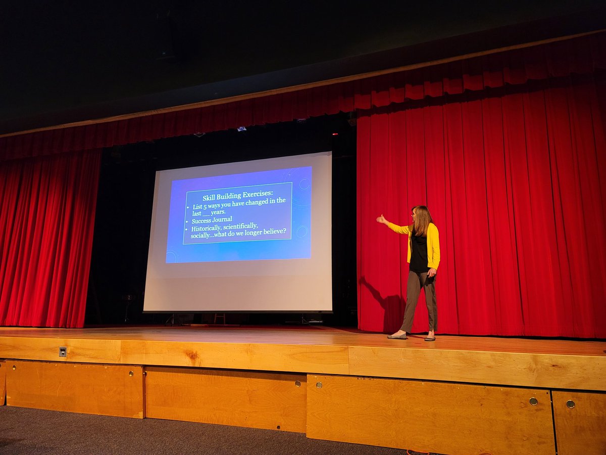 Mind blown. Lynn Lyons working with SLMS teachers to support students who struggle with worry. #beboldslms #slgrows