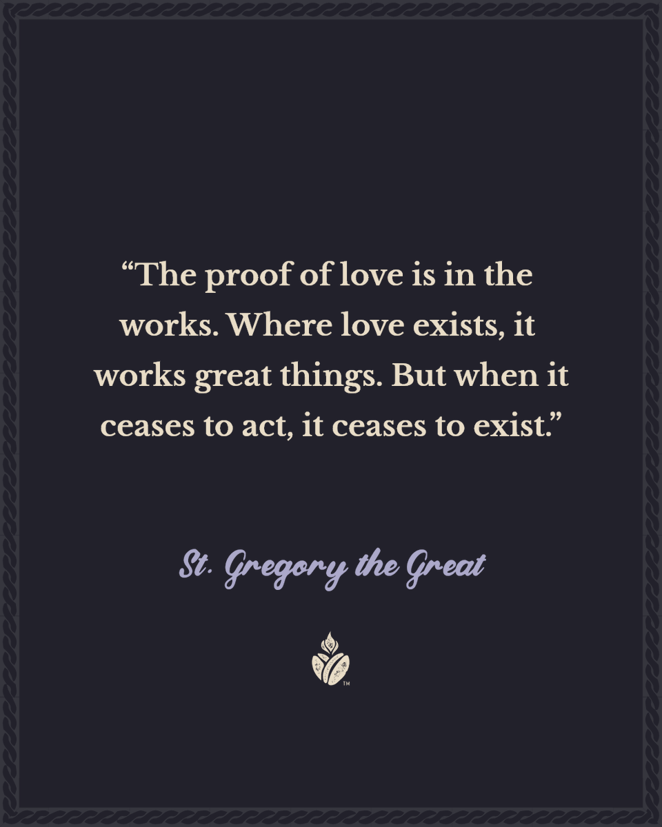 CatholicCoffee_'s tweet photo. It's the Feast Day of St. Gregory the Great! He certainly lived up to his name removing unworthy priests from office, prioritizing the conversion of souls, &amp; caring for persecuted Jews &amp; the sick. Share an #actoflove with us for St. Gregory's feast day! #catholictwitter #quotes https://t.co/8G3yShQlKQ