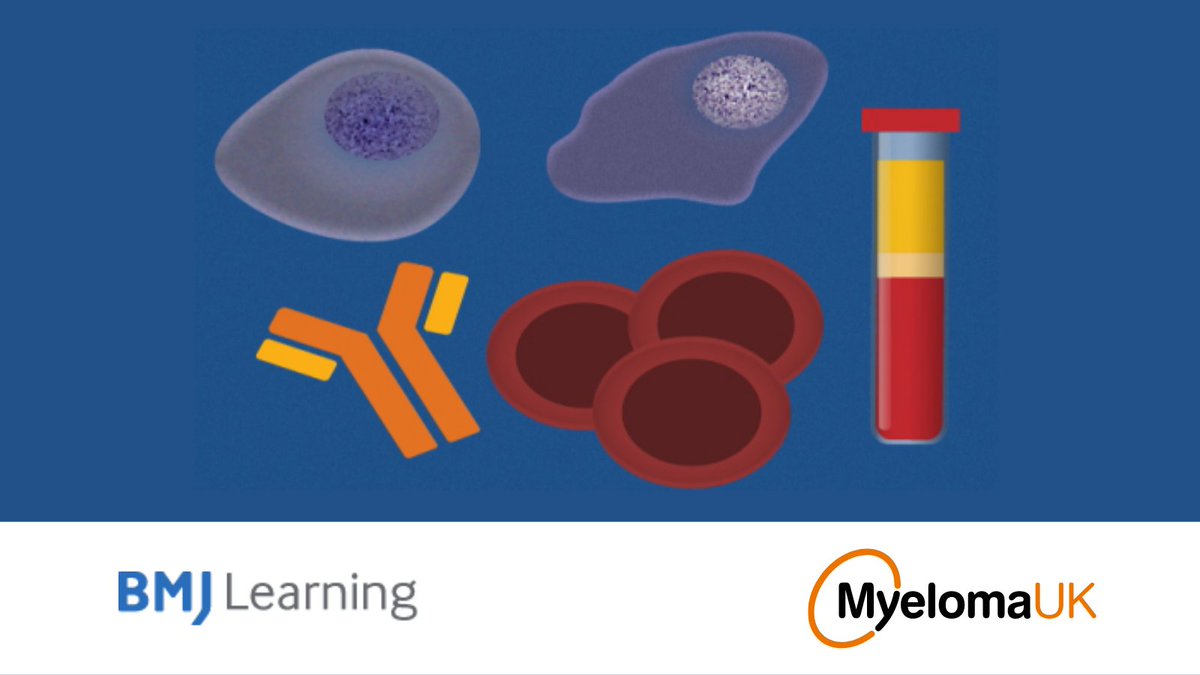 A new module to educate GPs about #myeloma, in partnership with <a href="/BMJLearning/">BMJ Learning</a>, has launched! new-learning.bmj.com/course/10066091

It includes the next steps to take when you suspect myeloma, when to refer patients to secondary care and how patients should be monitored. #DontMissMyeloma