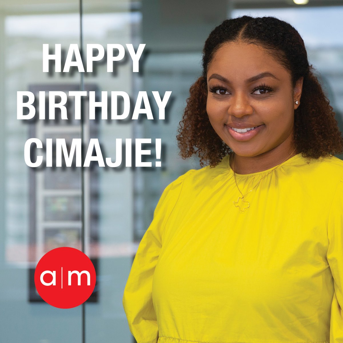 We're a little late on the post, but we want to wish a very Happy Birthday to Cimajie! 🎂 Her birthday was on September 1st and in Allyn Media tradition, she received a homemade dessert from our resident chef, Carol Ring.