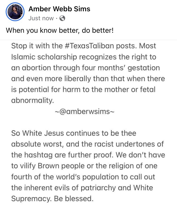 Amber Webb Sims tweet media