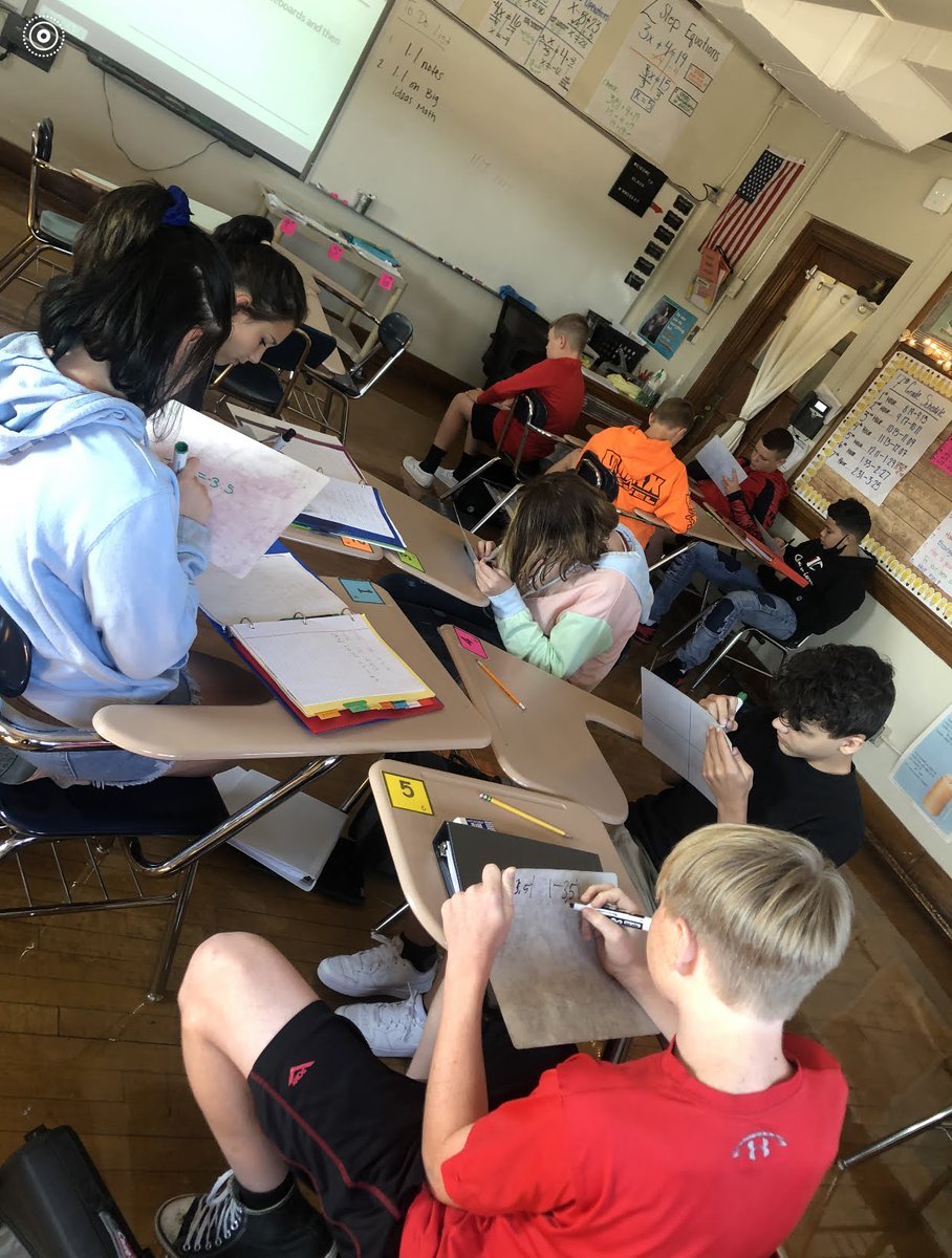 MaconTigers's tweet photo. Ms. Hassinger's math class working on Quiz-Quiz-Trade and Showdown to demonstrate/practice their understanding of content. https://t.co/8eTCXWG1Zm