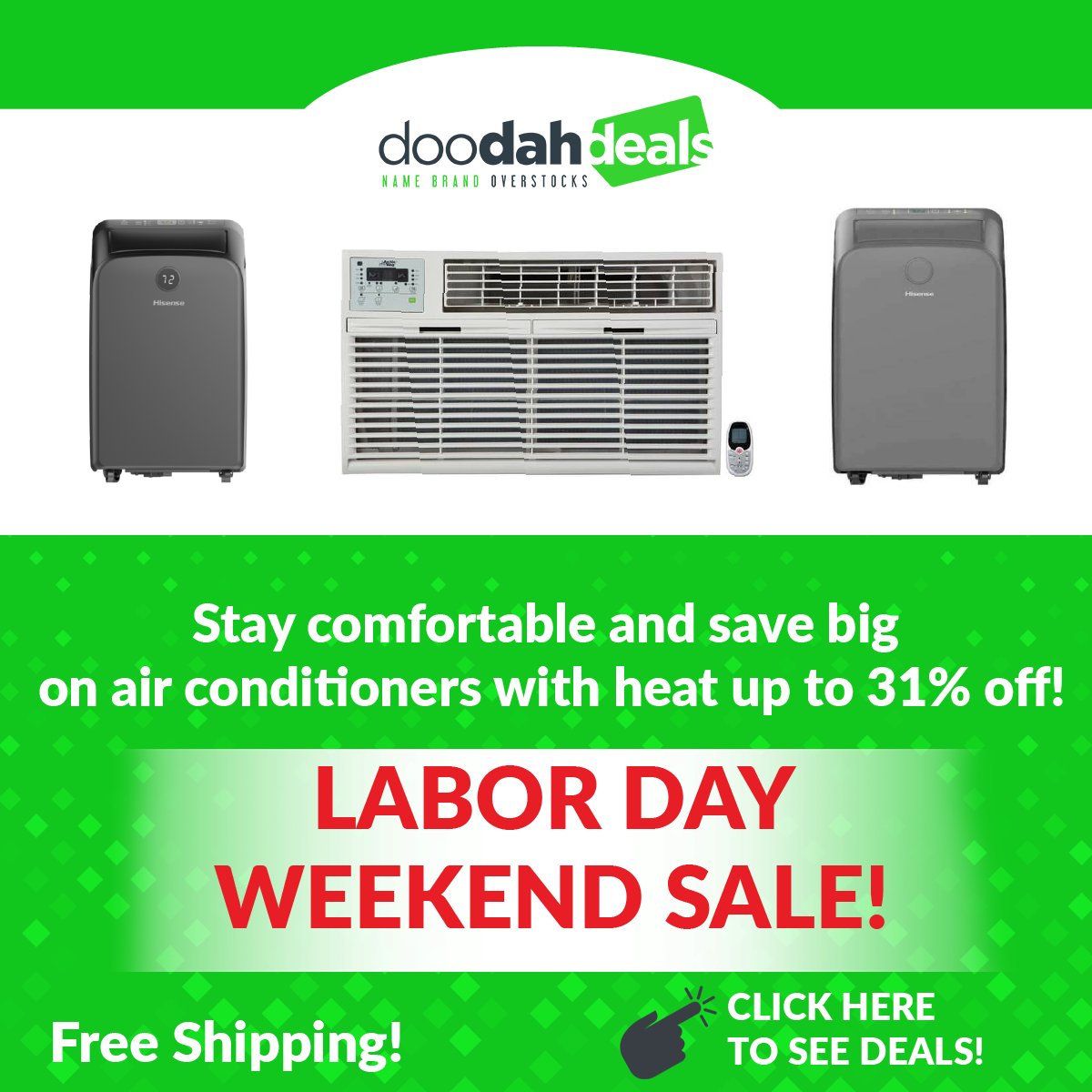 Cool in the morning and hot in the afternoon? Our all-season air conditioners with heat got you covered 

Link👇
doodahdeals.com/collections/la…