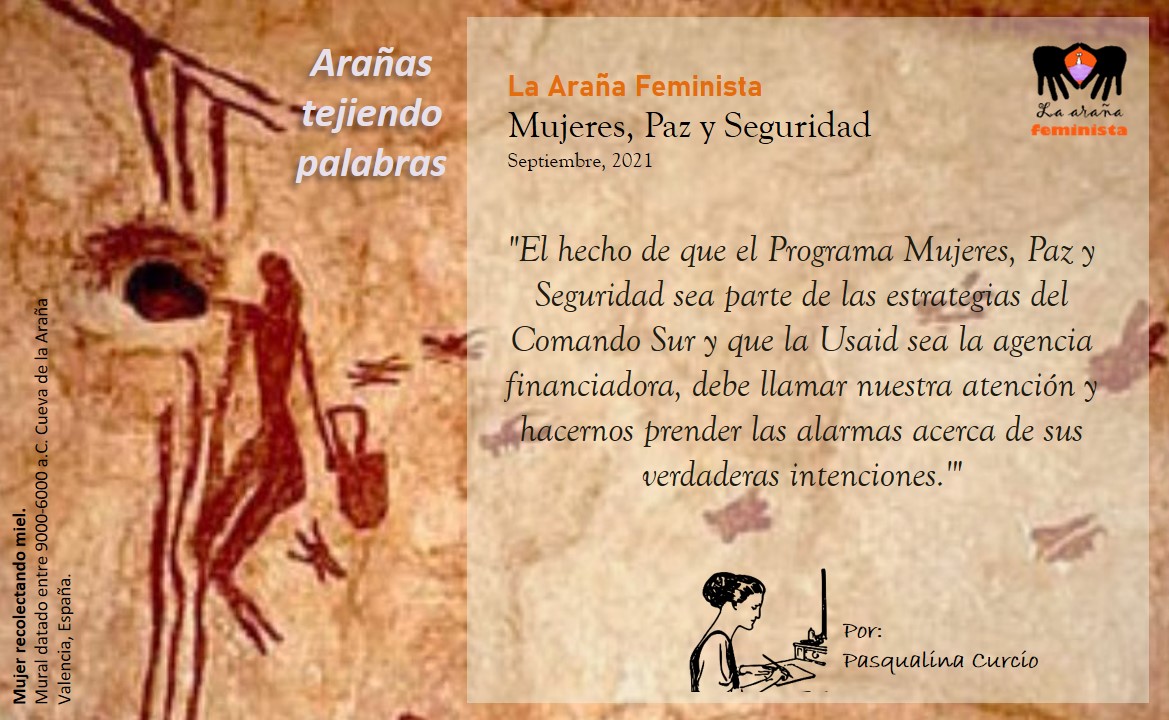La araña feminista | Mujeres, Paz y Seguridad.
2 septiembre 2021. Por Pasqualina Curcio en en Ciudad CCS. Deseas profundizar más sobre este interesante tema?? revisa aquí: acortar.link/h8MBac