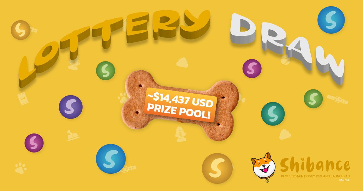 🚨The second round of #Shibance Lottery has concluded!

🔥Total prize pool = 1,008,531 $WOOF, ~$14,437

🔥63 winning tickets with total winnings of ~$1,436

🔥201,706 $WOOF burned! ~$2,874

🔥705,971 $WOOF, ~$10,059 rolled over into the next round!

<a href="/BinanceChain/">Binance Chain</a> $KWOOF #bsc