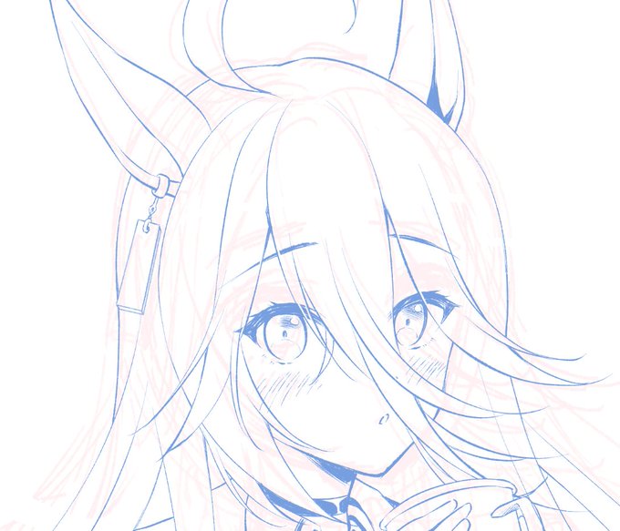 青ペン入れ試してみたけど確かにやりやすいような気もする…!今度漫画描くときも試してみよ 