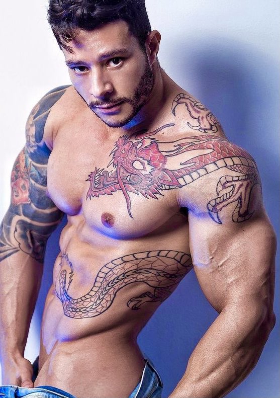 Pinupfiles rough gay tattoo