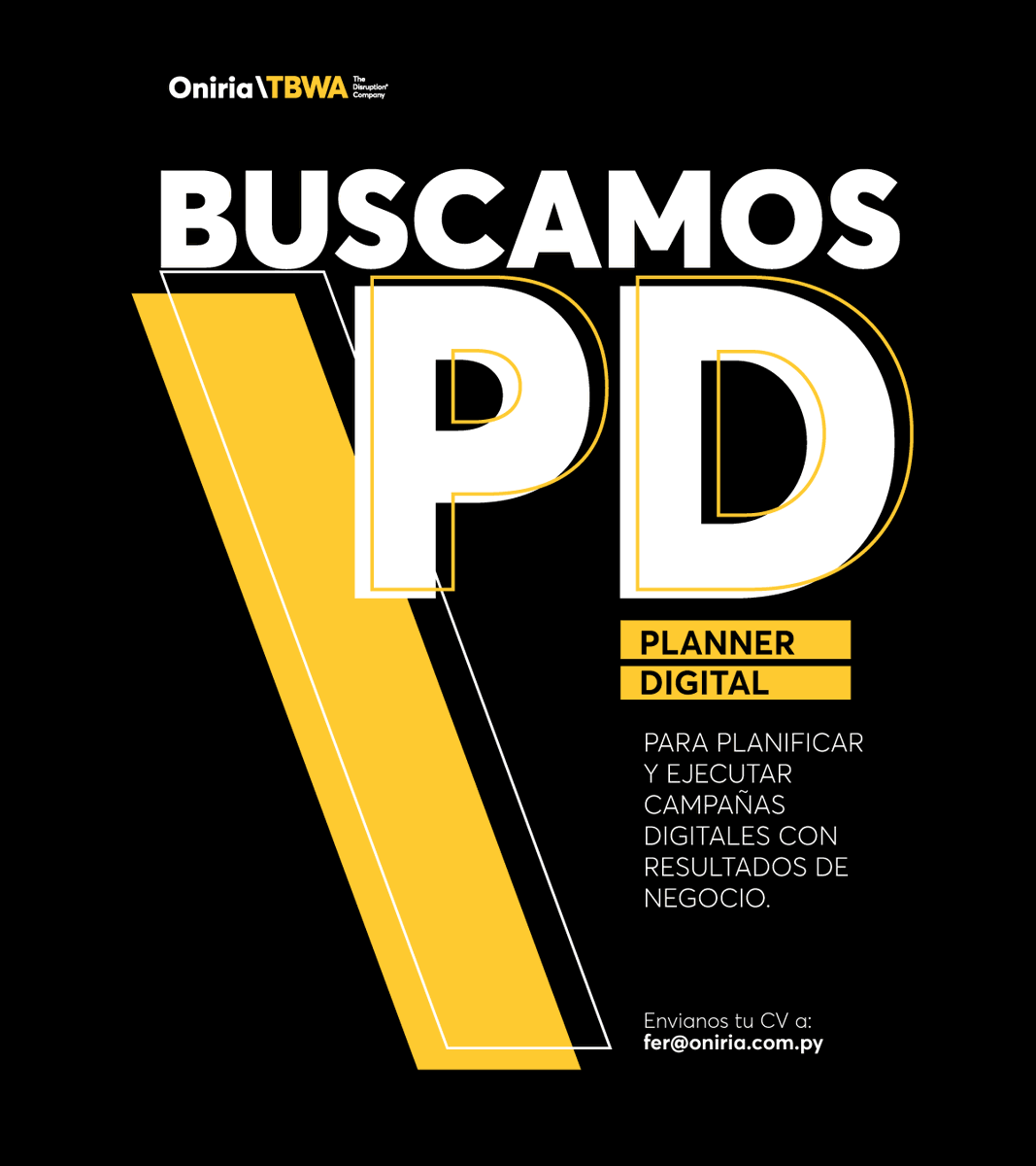 brownformance's tweet photo. Si te interesa este puesto, enviame tu CV a fer@oniria.com.py Se agradece el RT.
#PlannerDigital #Vacancia #MarketingDigital https://t.co/xwrrcwSa6G