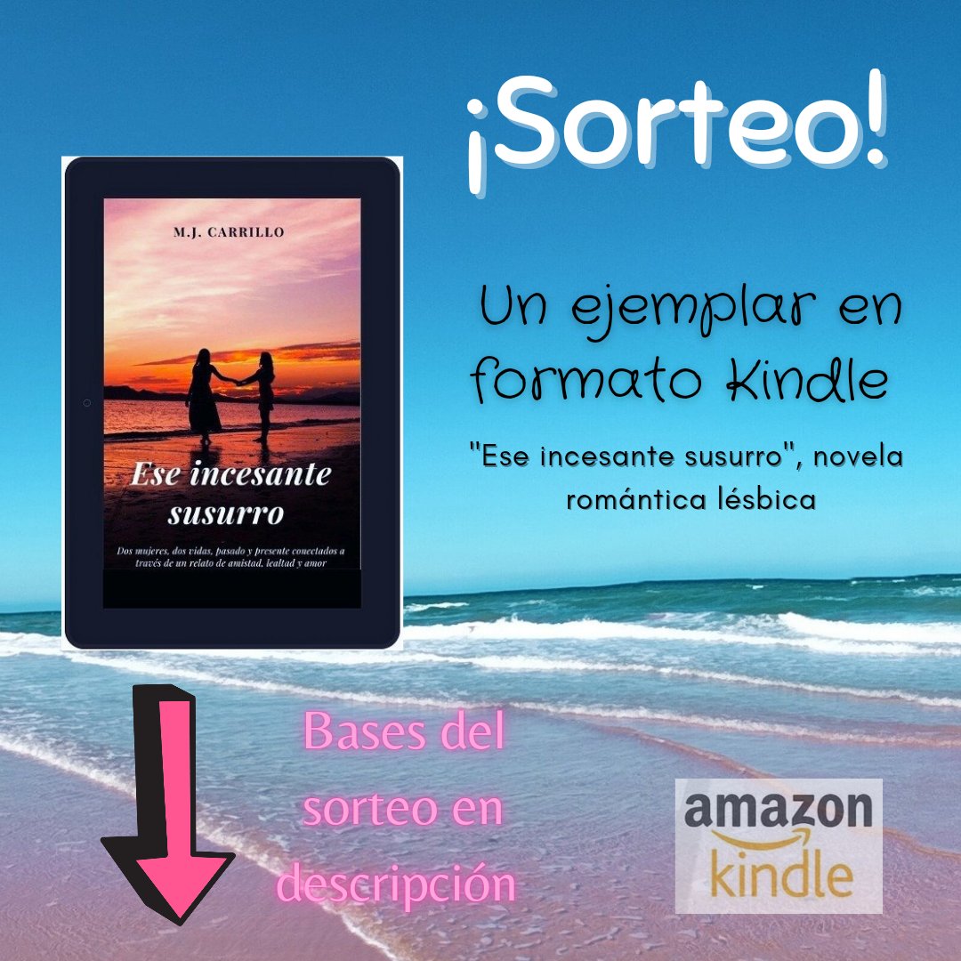 the_Mj_Carrillo's tweet photo. ¡Sorteo Kindle en Instagram!
👀 @the.mj_carrillo para más información❗
#sorteo #sorteokindle #sorteoliterario #sorteoinstagram #instasorteo #sorteoebook #sorteolibro #sorteoespaña #novelalesbica #novelaromantica #novelasafica #amazonkindle #autopublicacion #escritora #girlslove https://t.co/enTDpfKHbf