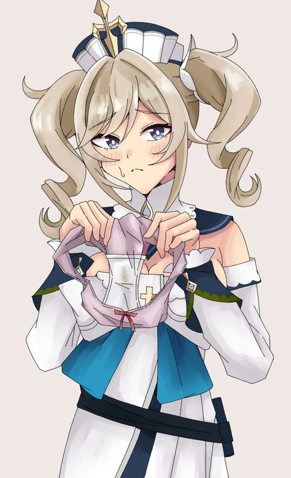 【NSFW注意】
バーバラさんのおパンツを描きました
#原神 