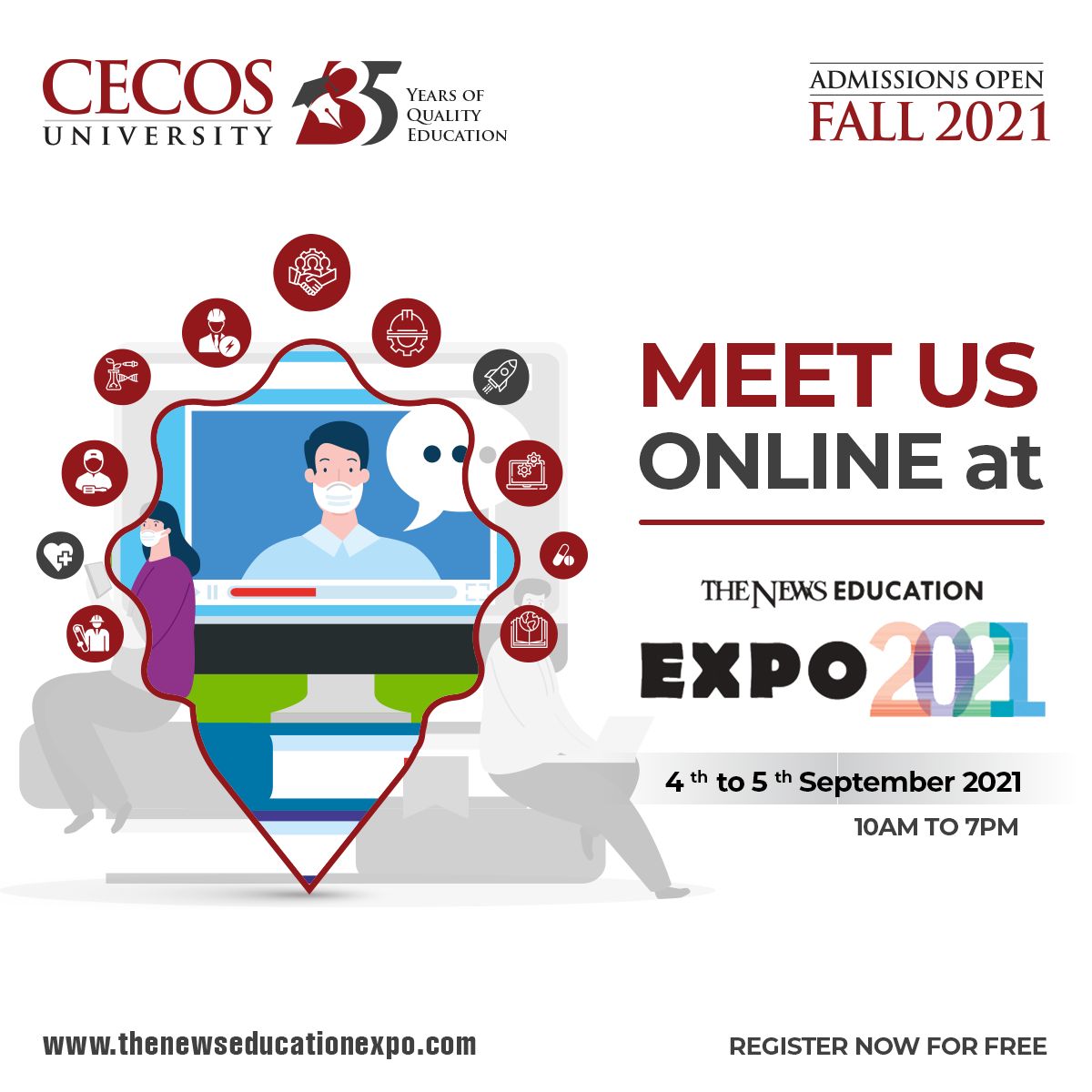 CECOS University tweet media