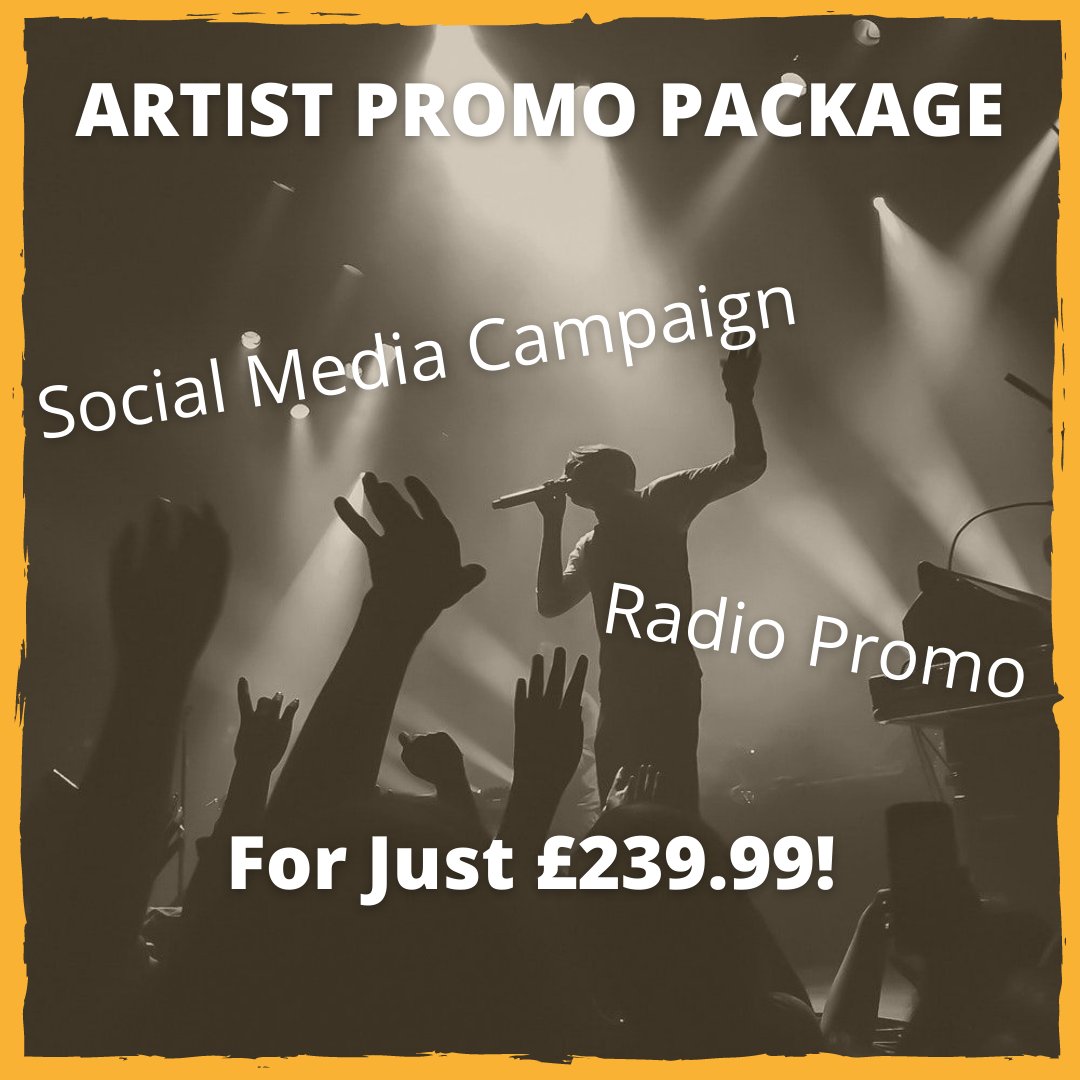 HumandBuzzUK's tweet image. Give your release the much needed boost it needs!

A full month social media campaign and a BIG radio promotion push for you.

Get in touch for more details!
humandbuzz.co.uk/product/promo-…