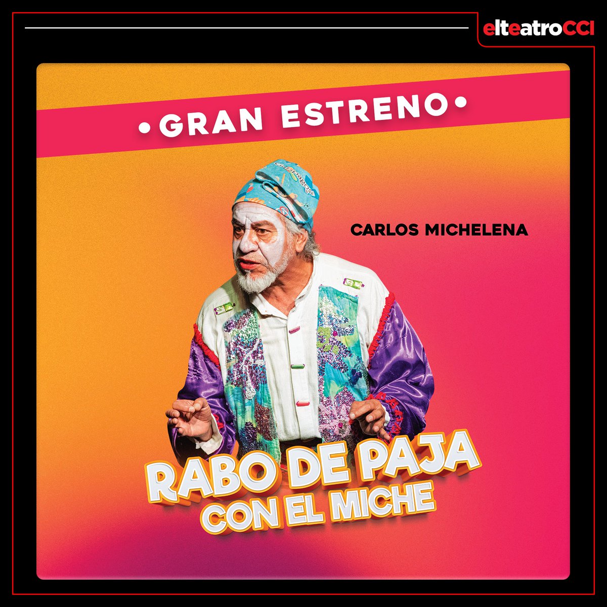 🎊¡GRAN ESTRENO!🎊 Llegó el día de reír a carcajadas con <a href="/elmiche_ecuador/">Carlos Michelena</a> a las 🕒20:00 en #ElTeatroEC de <a href="/CCIQuito/">CCI-Centro Comercial Iñaquito</a>➡️bit.ly/3zuRUVO.