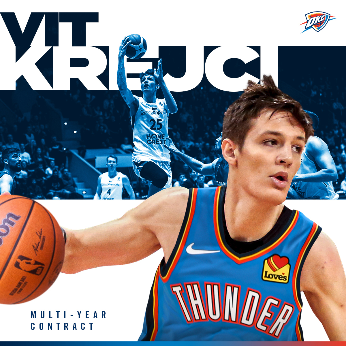 okcthunder's tweet photo. Official ✍️

@v_krejci | #ThunderUp https://t.co/9c71f8cHRj
