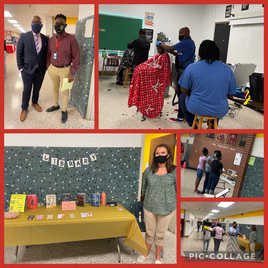 Cradock Middle School (@cradockms) on Twitter photo Another successful Open House. We hosted over 300+ students and parents. Students received haircuts, supplies, met teachers and saw their classrooms.
<a href="/drdamoncary/">Damon E. Cary, Ed.D.</a> <a href="/ebracyPPS/">Dr. Elie Bracy III</a> <a href="/yvettepierce51/">@vettypee</a> <a href="/AP_Allen06/">Mr. Assistant Principal to You</a> #SchoolsReopen #BacktoSchool2021 #BEGreat #CreatingTheBestYearEver Another successful Open House. We hosted over 300+ students and parents. Students received haircuts, supplies, met teachers and saw their classrooms.
<a href="/drdamoncary/">Damon E. Cary, Ed.D.</a> <a href="/ebracyPPS/">Dr. Elie Bracy III</a> <a href="/yvettepierce51/">@vettypee</a> <a href="/AP_Allen06/">Mr. Assistant Principal to You</a> #SchoolsReopen #BacktoSchool2021 #BEGreat #CreatingTheBestYearEver