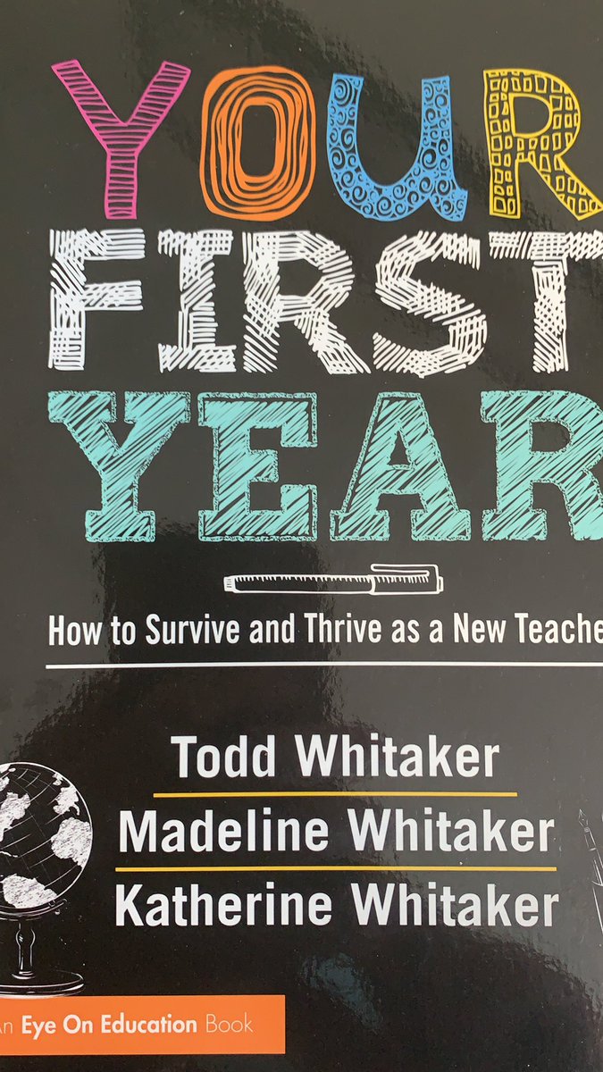 Each of our 17 new teachers got a copy of this book. Concise, practical and easy to read. Thank you <a href="/ToddWhitaker/">Todd Whitaker</a>