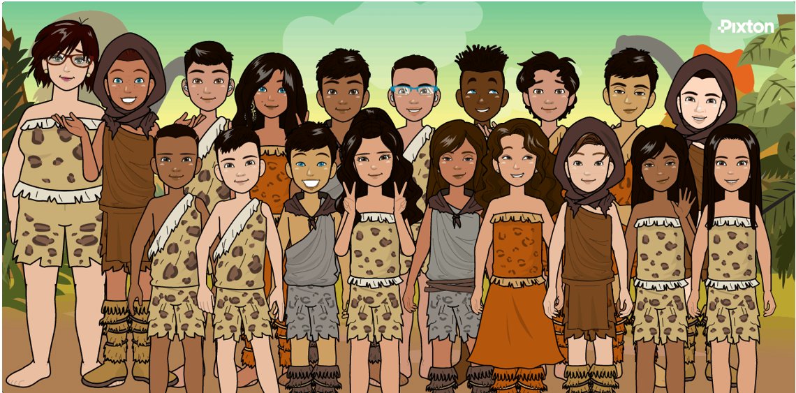 Having a blast with <a href="/Pixton/">Pixton</a> with my classes! First class photo of the year <a href="/FortMillerMS/">Fort Miller Middle School</a>