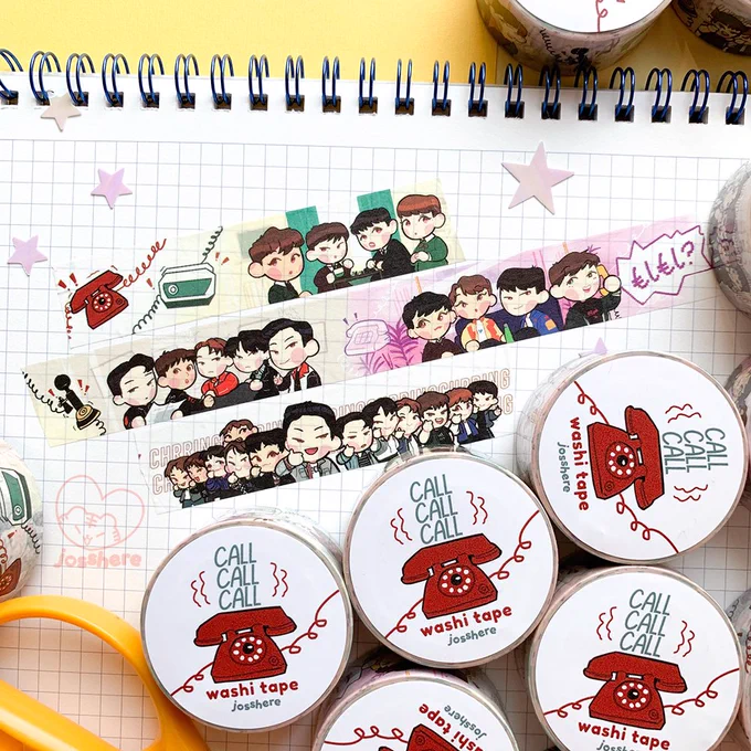 restocking a bunch of old washis tomorrow too!!! it's been a while but they're back ^^ 