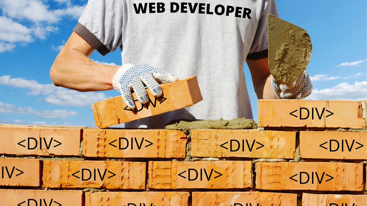 When people ask me: 
"So how does it feel to be a web developer"?