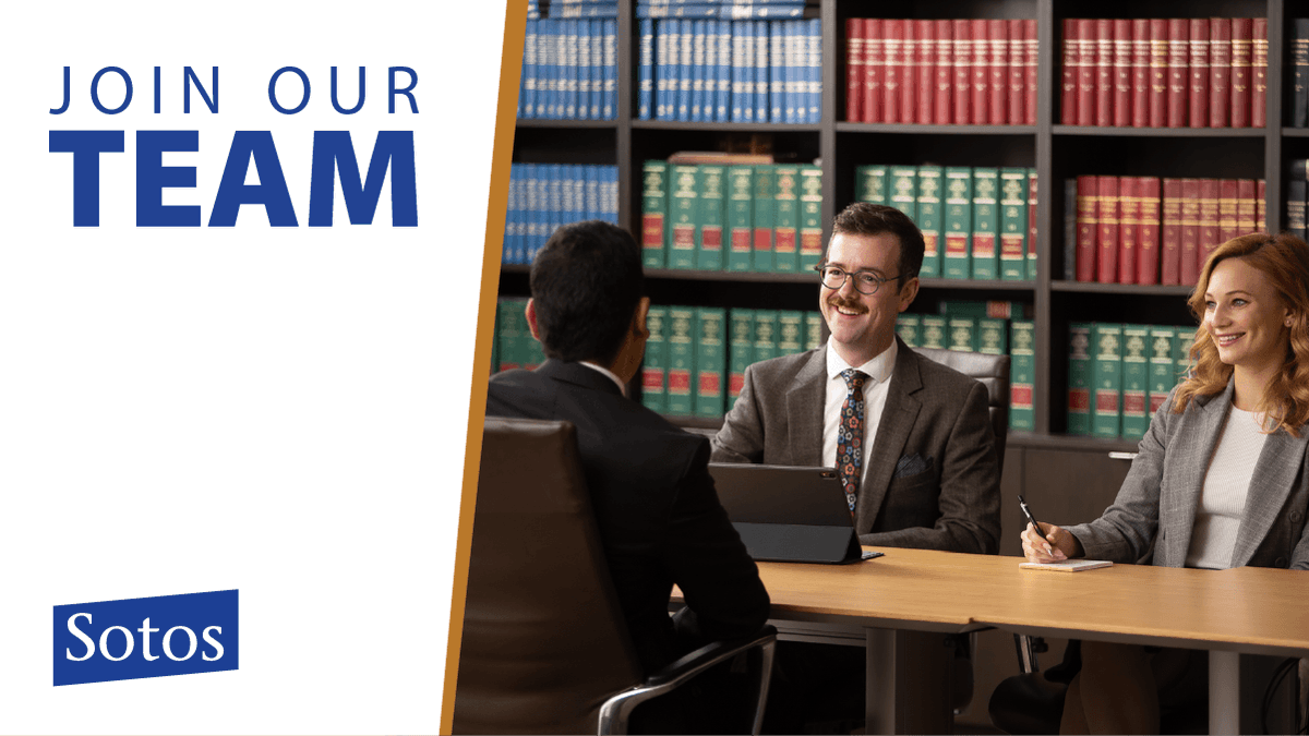 Litigation Law Clerks and Litigation Assistants, if you are looking for a great opportunity, have excellent organizational skills, an eye for detail, and enjoy being part of an exciting litigation team, send your resume today! sotosllp.com/careers/
