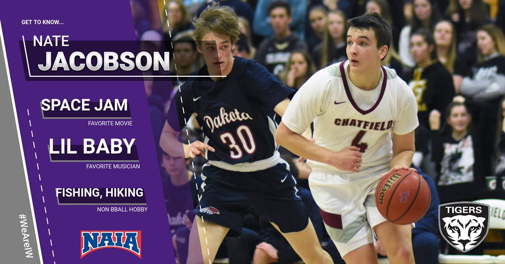 Iowa Wesleyan Menâs Basketball (@iowawesleyanmbb) on Twitter photo 6â3 G | Fr. (1st yr at IW)
Hometown: Littleton, CO
Previous School: Chatfield HS
Twitter: <a href="/NateJacobson12/">Nate Jacobson</a>
IG: @nate_jacobson04 6â3 G | Fr. (1st yr at IW)
Hometown: Littleton, CO
Previous School: Chatfield HS
Twitter: <a href="/NateJacobson12/">Nate Jacobson</a>
IG: @nate_jacobson04