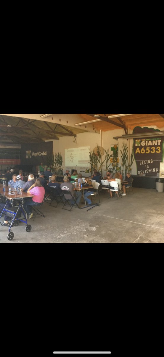 Concluded a great <a href="/AgriGold/">AgriGold</a> customer event at Watson Farms featuring some historic <a href="/retiredagold_gm/">John Kermicle</a> marketing!