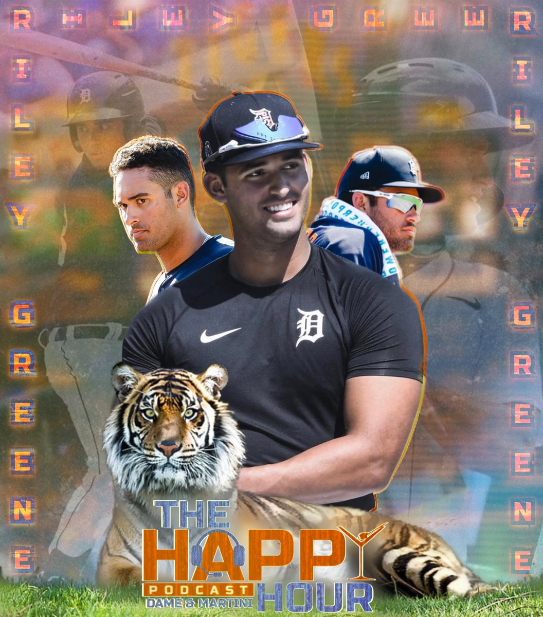one of the most requested guests has got himself an official date on @thehappyhrpod ! way too excited to talk to the No. 7 current ranked MLB Prospect, 5th Overall pick of the 2019 MLB Draft with the @tigers Organization, and good friend from back home @riley_greene. 🎙🍸