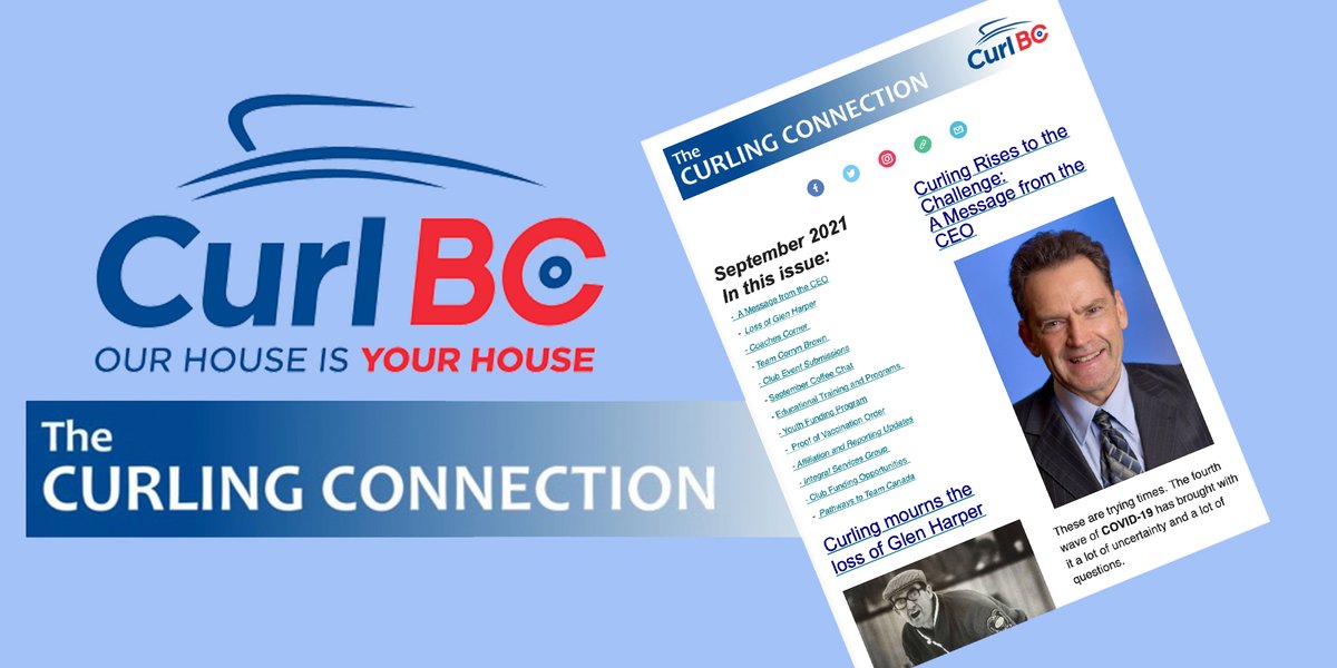 CurlBC's tweet photo. The September issue of CURLING CONNECTION is out!
If you haven’t already received your copy, you can read it here: https://t.co/yB0sJ1oSzF https://t.co/ct8zZFOCzP