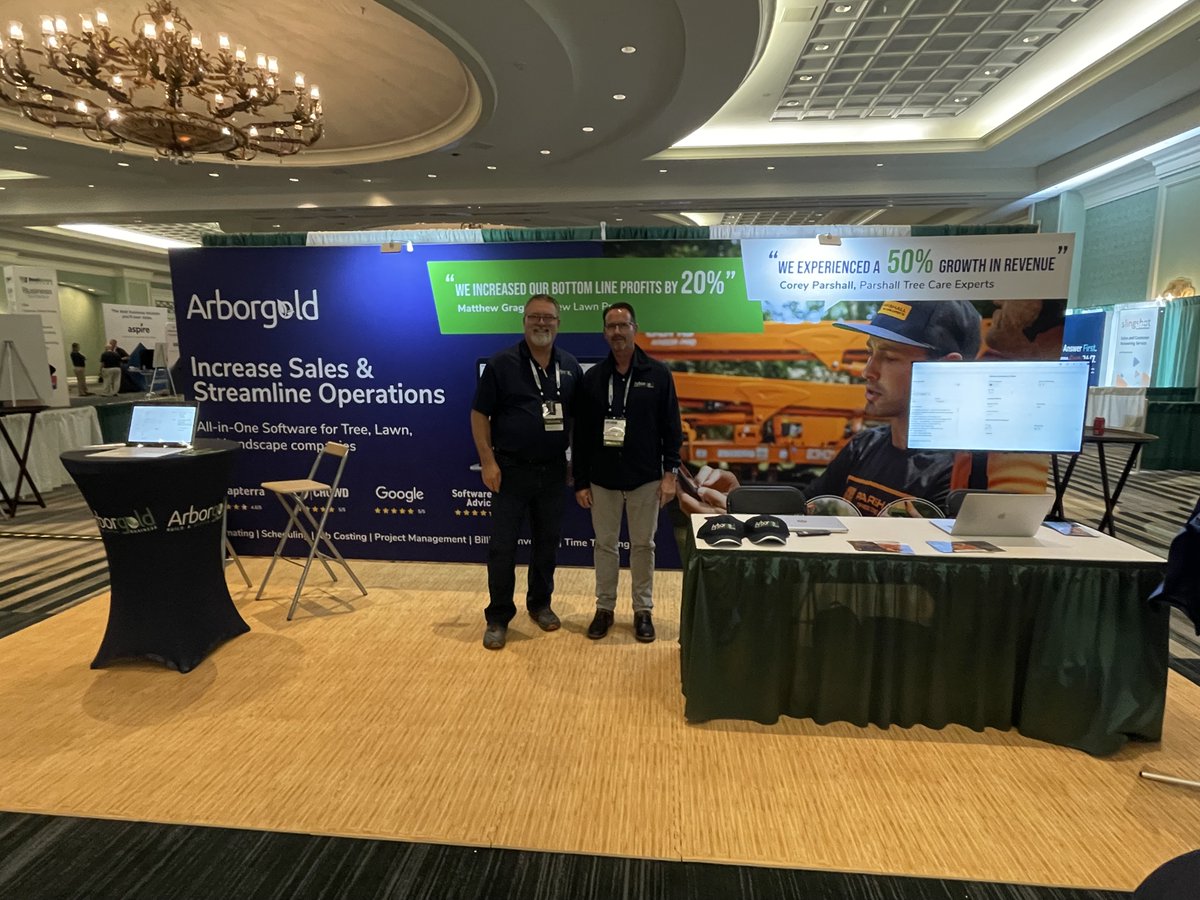 arborgold's tweet photo. Our team is back in the office today after the Lawn &amp; Landscape Expo! We exhibited at the conference earlier this week in Orlando, Florida!

If you are interested in visiting one of our future expos to learn how to better use Arborgold Software just let us know! #arborgold https://t.co/f9VnmhpgWJ