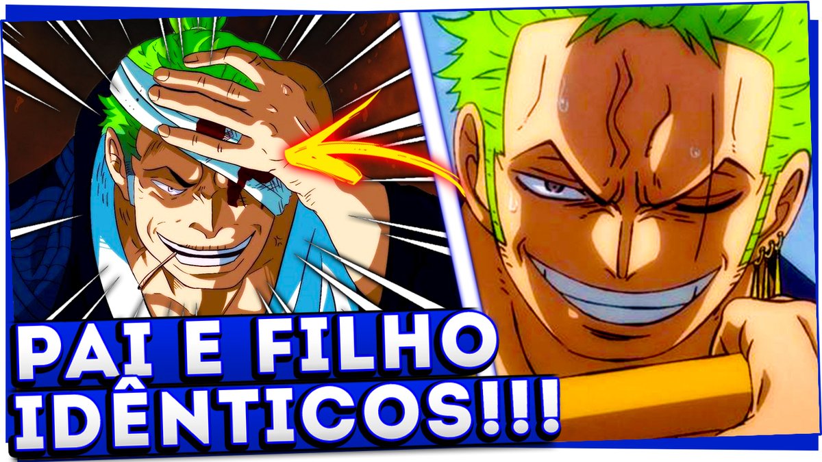 X 上的 Bruno Bandeira：「SURGE O PAI DE ZORO EM WANO! Como