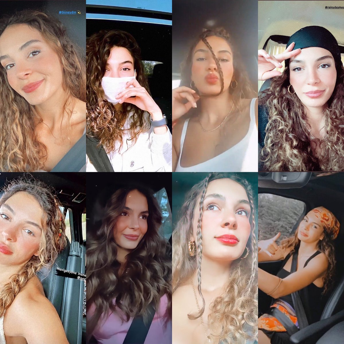 Ebru  ✘ car selfies  🌸💕

#EbruŞahin | <a href="/rebrusahin/">Rebrusahin</a>