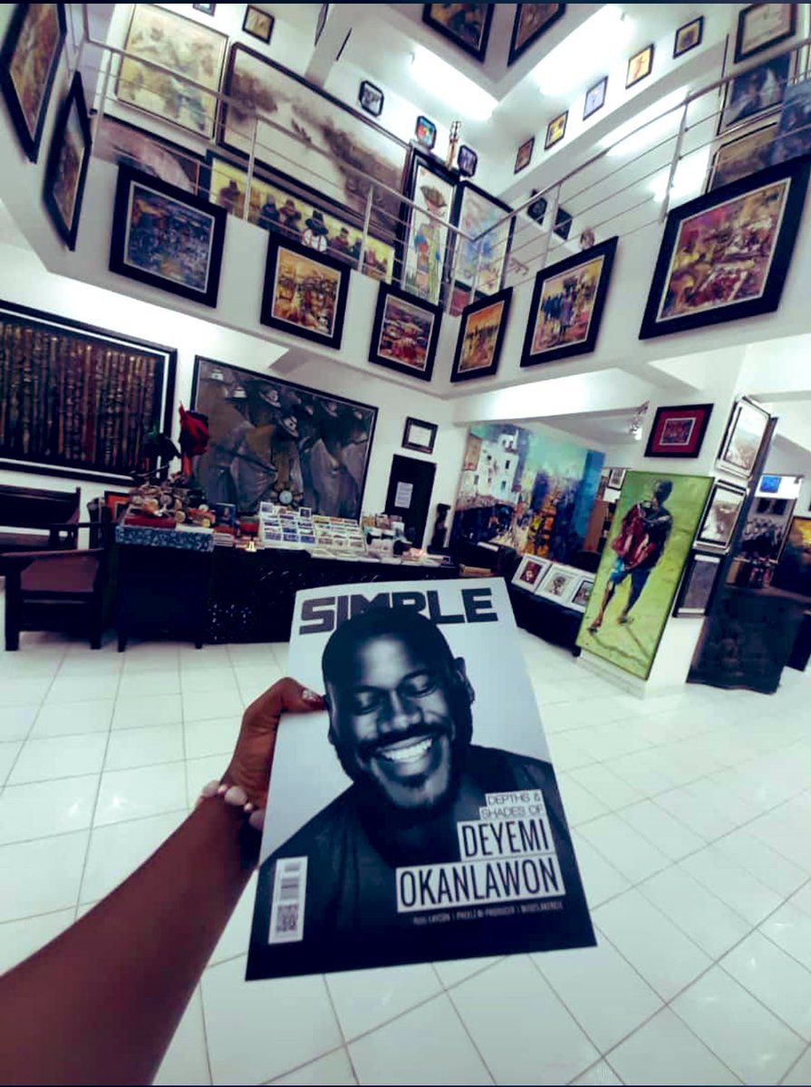 simplemag_ng's tweet photo. #SimpleMagIS.15 with @_deyemi now available @nikeartgallery lekki.
Go get a copy & enjoy the read!
#wizkid
#AyanfeXDavido
#WorldCupQualifiers
#artislife
#deyemitheactor
#simplemagazine https://t.co/SrZfviXTwa