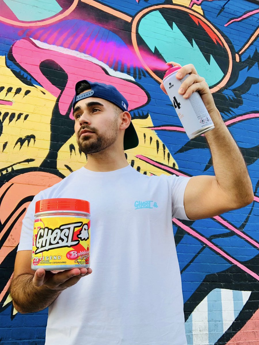 joey_be_ill's tweet photo. I’m EXCITED to announce that I am now an ambassador for @ghostlifestyle 🥳🎨 You can now use code “BEILL” to get 20% off all Ghost products! Excited to be a part of a family that I have so much respect for. Excited to create! LETS CONTINUE TO CHANGE THE GAME!! #BEILL https://t.co/sZPbmDwADh