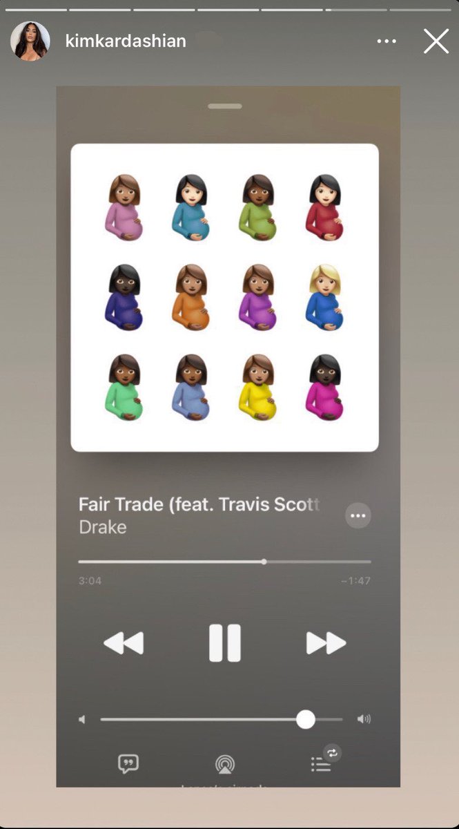 rarefatpleya's tweet image. Checkmate lol 🤣😂 this nigga @Drake is just different even @kanyewest wife @KimKardashian wasn’t bumpin Donda, she Fosho was “Bumpin” that #CertifiedLoverBoy #checkthevolume 🤣😂🤣🤣