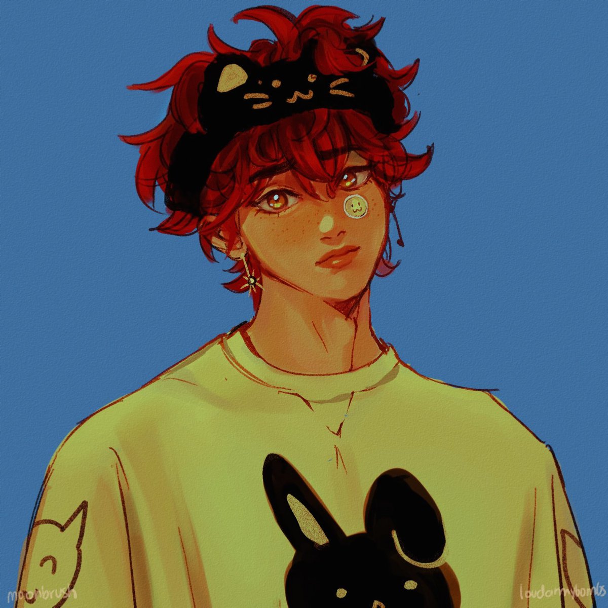 M00NBRUSH's tweet image. reki but he wants to have a sleepover