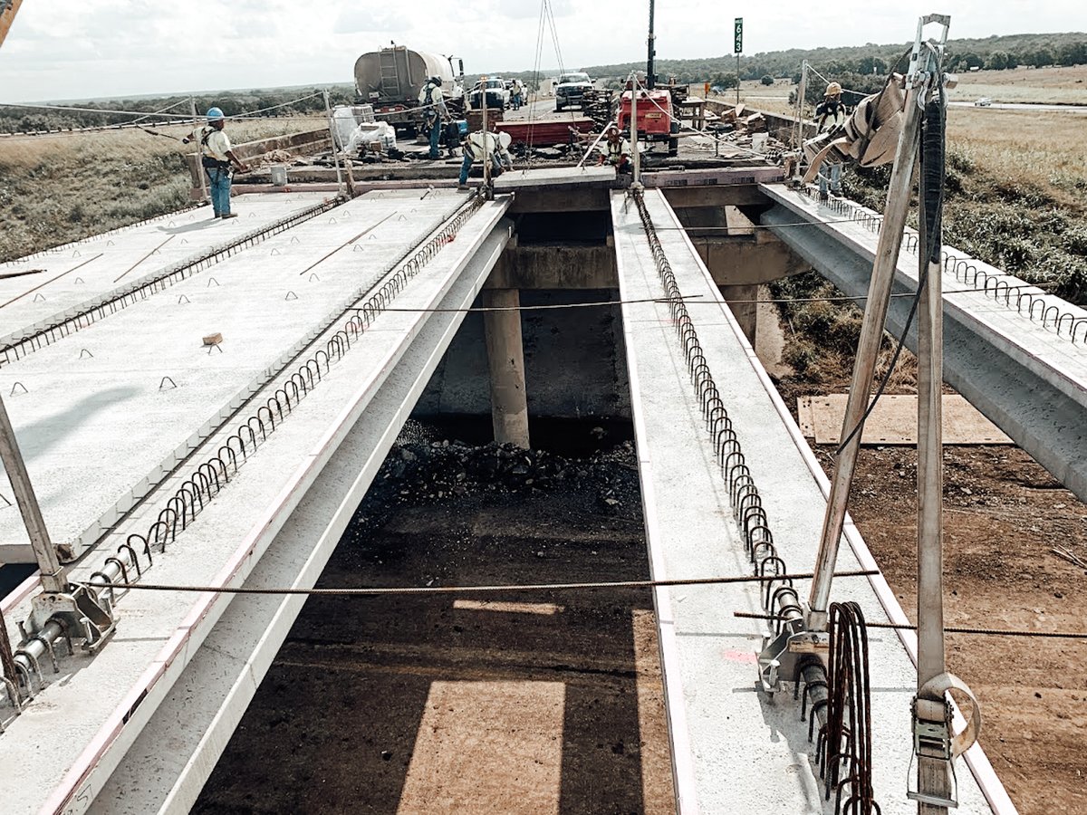 CTS Rapid Set on Twitter "The I10 bridge in E. Luling, TX