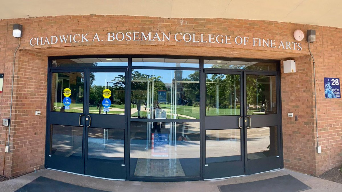 Yesterday, the letters were installed over the now official Chadwick A. Boseman College of Fine Arts. An icon in his own right who has left an immeasurable legacy for the next generation. Thank you, Mr. Boseman. Watch the full installation here: bit.ly/3n4pa2C