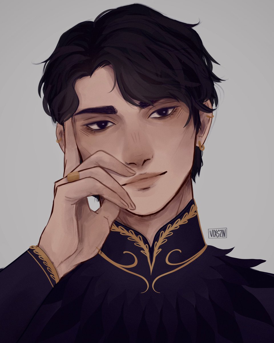 vixszn_art's tweet photo. cardan greenbriar and his pretty privilege 😮‍💨 (he’s watching jude girlboss) https://t.co/0AczuhZx1I