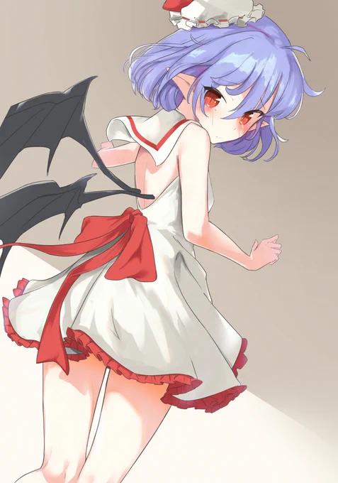 (ちょっと短すぎるかしら・・・) 