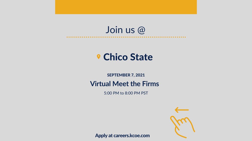 LifeAtPinion's tweet photo. @kcoeisom’s TA team is kicking off virtual events and career fairs for 2021. We invite the students @ChicoState @KelleySchool, and @LifeAtPurdue to come chat next week all about the opportunities at KCoe. #accountingstudents #meetthefirms #BacktoSchool2021 https://t.co/CP99V0YnKh