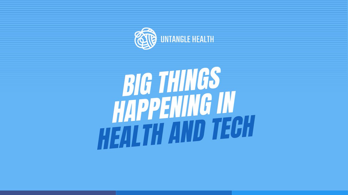 untanglehealth's tweet image. What action in #healthcare and #technology should you be keeping up with? Untangle Health has you covered.